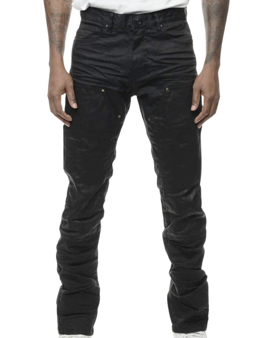 SMOKE RISE MEN'S DOUBLE KNEE CARPENTER TWILL PANTS