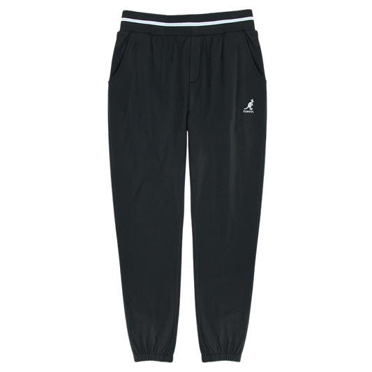 KANGOL MEN'S 2-PIECE TRACKSET (BLACK)