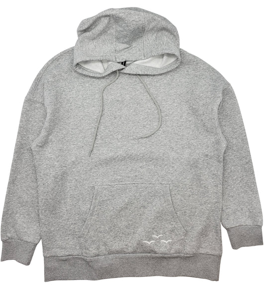 WOMEN LAZY PANTS OVERSIZED FLEECE TRACKSET (GREY)