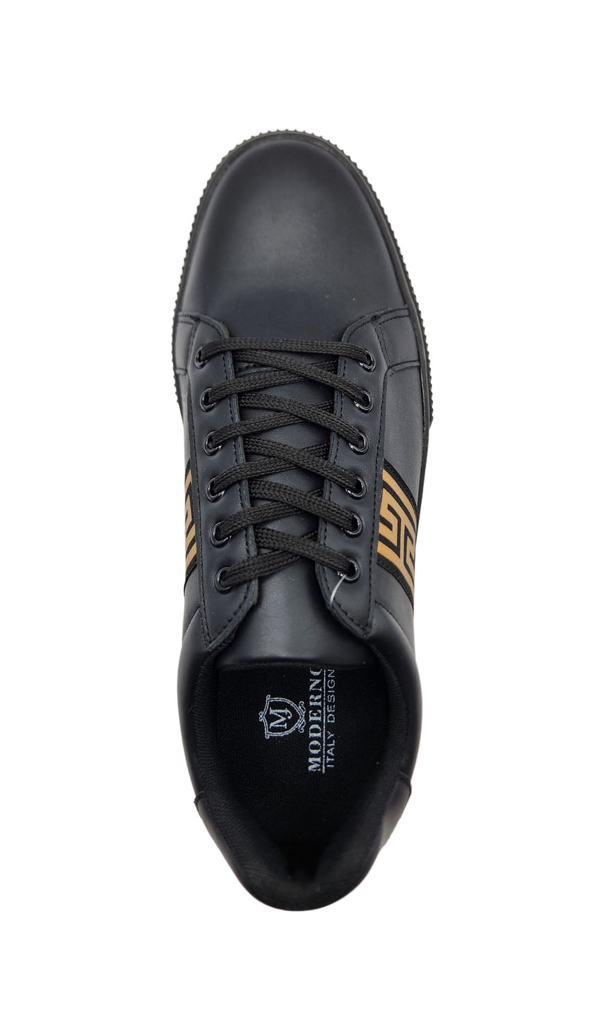 MODERNO MEN'S FANCY SHOES (BLACK)