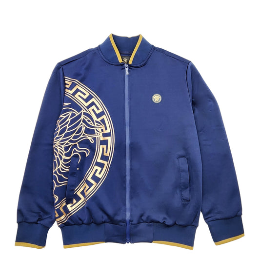 MODERNO 2-PIECE FANCY TRACKSET (NAVY MJSE-2203)