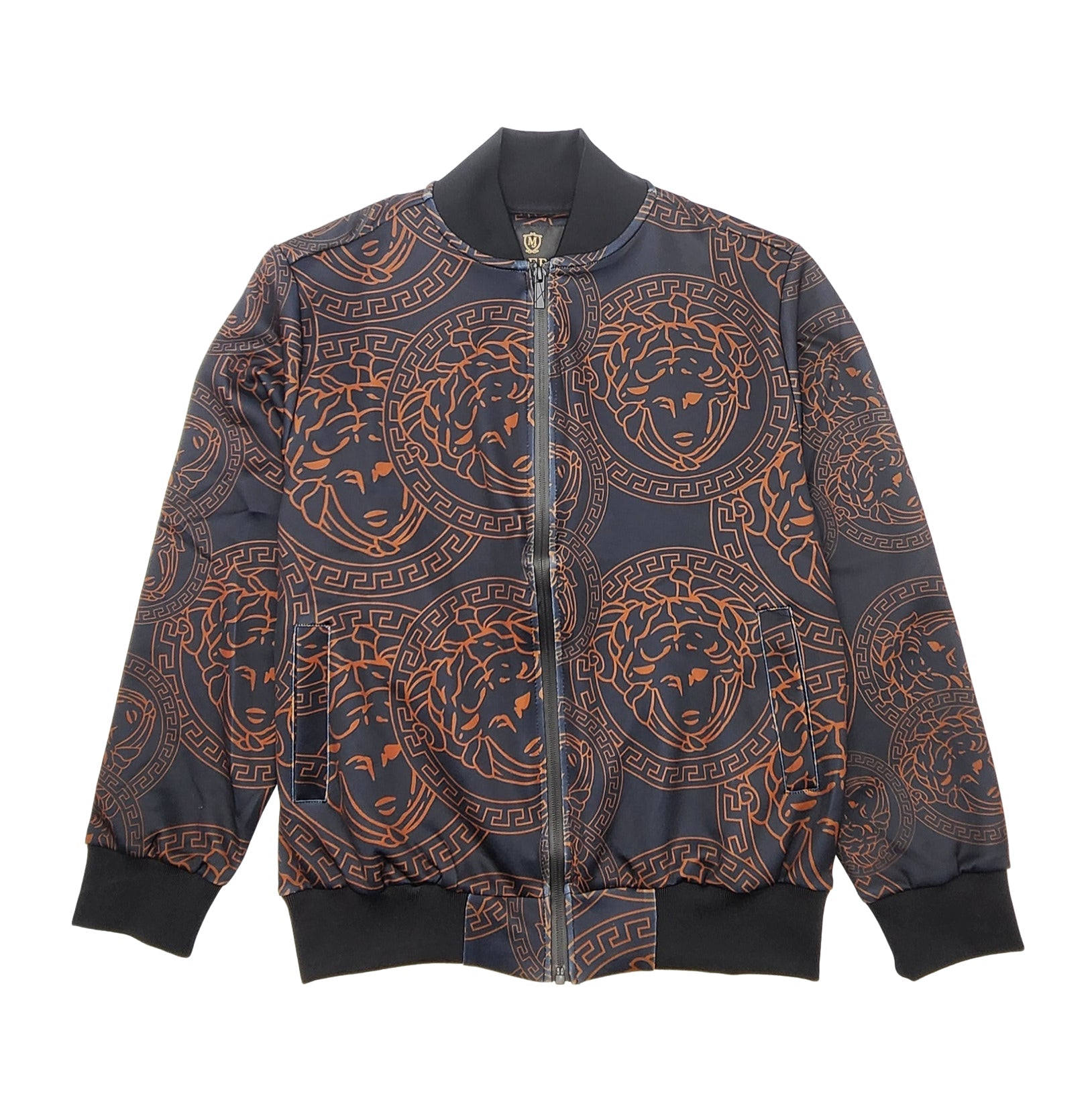 MODERNO 2-PIECE FANCY TRACKSET (BLACK MJSE-2205)