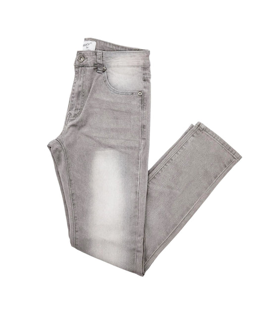 M.SOCIETY SUPER STRETCH SKINNY FIT JEANS (GREY)