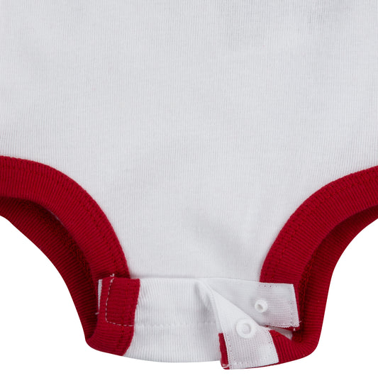 JORDAN 3 PIECE BABY SET (BODYSUIT/BIB/BOOTIES)