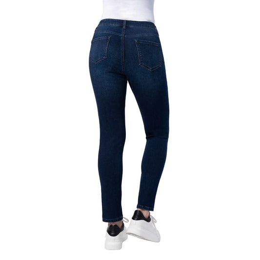 WOMEN'S PARASUCO HIGH RISE KNIT DENIM (DARK BLUE)