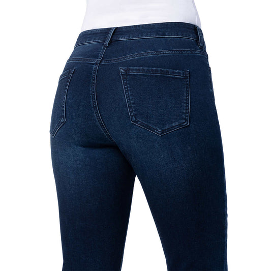 WOMEN'S PARASUCO HIGH RISE KNIT DENIM (DARK BLUE)