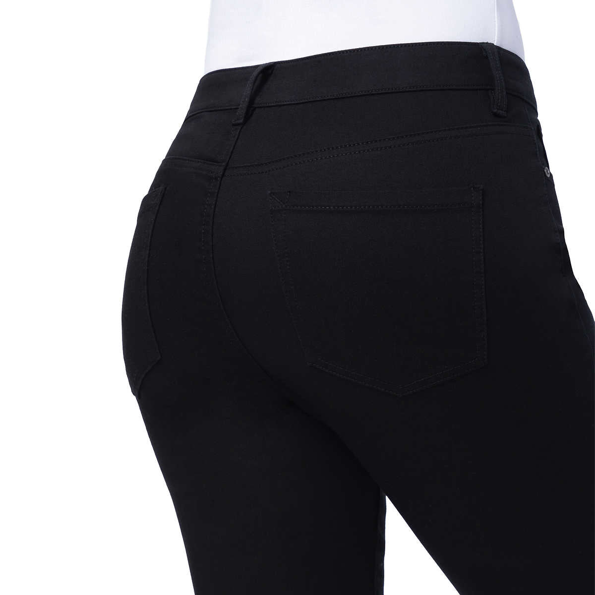 WOMEN'S PARASUCO HIGH RISE KNIT DENIM (BLACK)