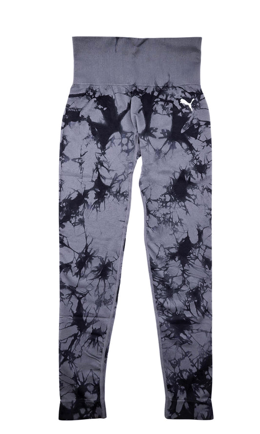 PUMA WOMEN SEAMLESS PATTERN LEGGING (BLACK)