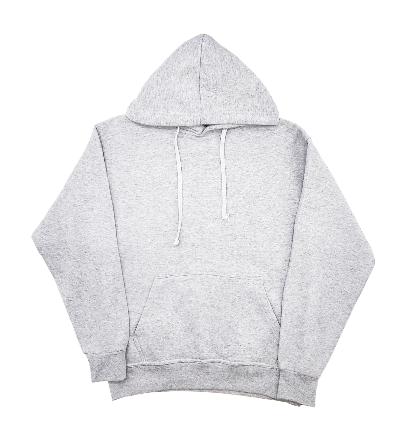 PLAIN FLEECE HOODIES (GREY)