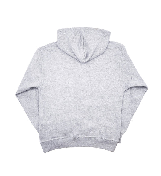 PLAIN FLEECE HOODIES (GREY)