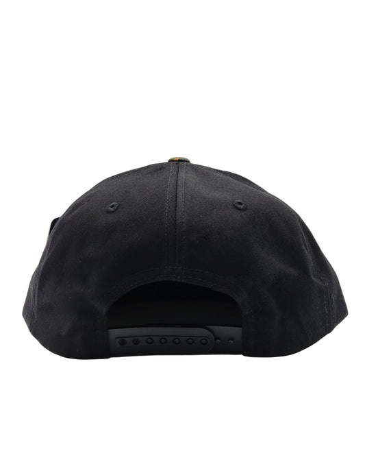 PIT BULL CAMBRIDGE COTTON PLAIN SNAPBACK HAT (CAMO/BLACK)