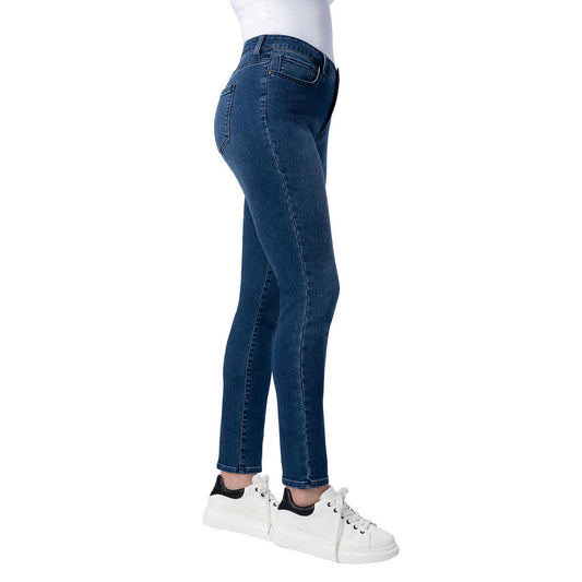 WOMEN'S PARASUCO HIGH RISE KNIT DENIM (BLUE)