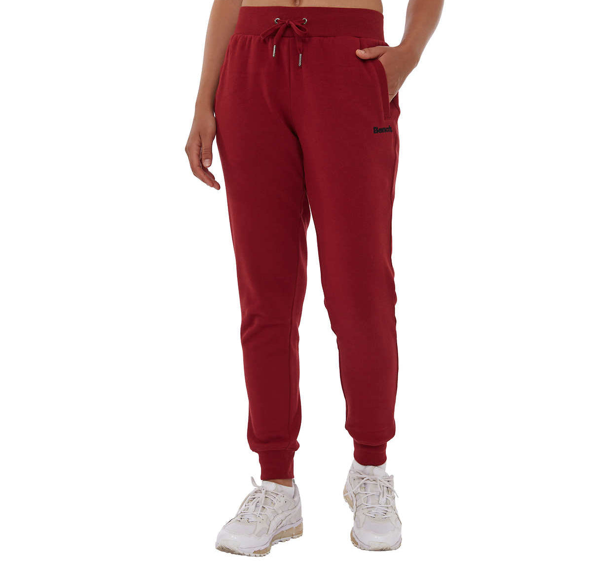 BENCH WOMEN'S FLEECE JOGGER (RED)