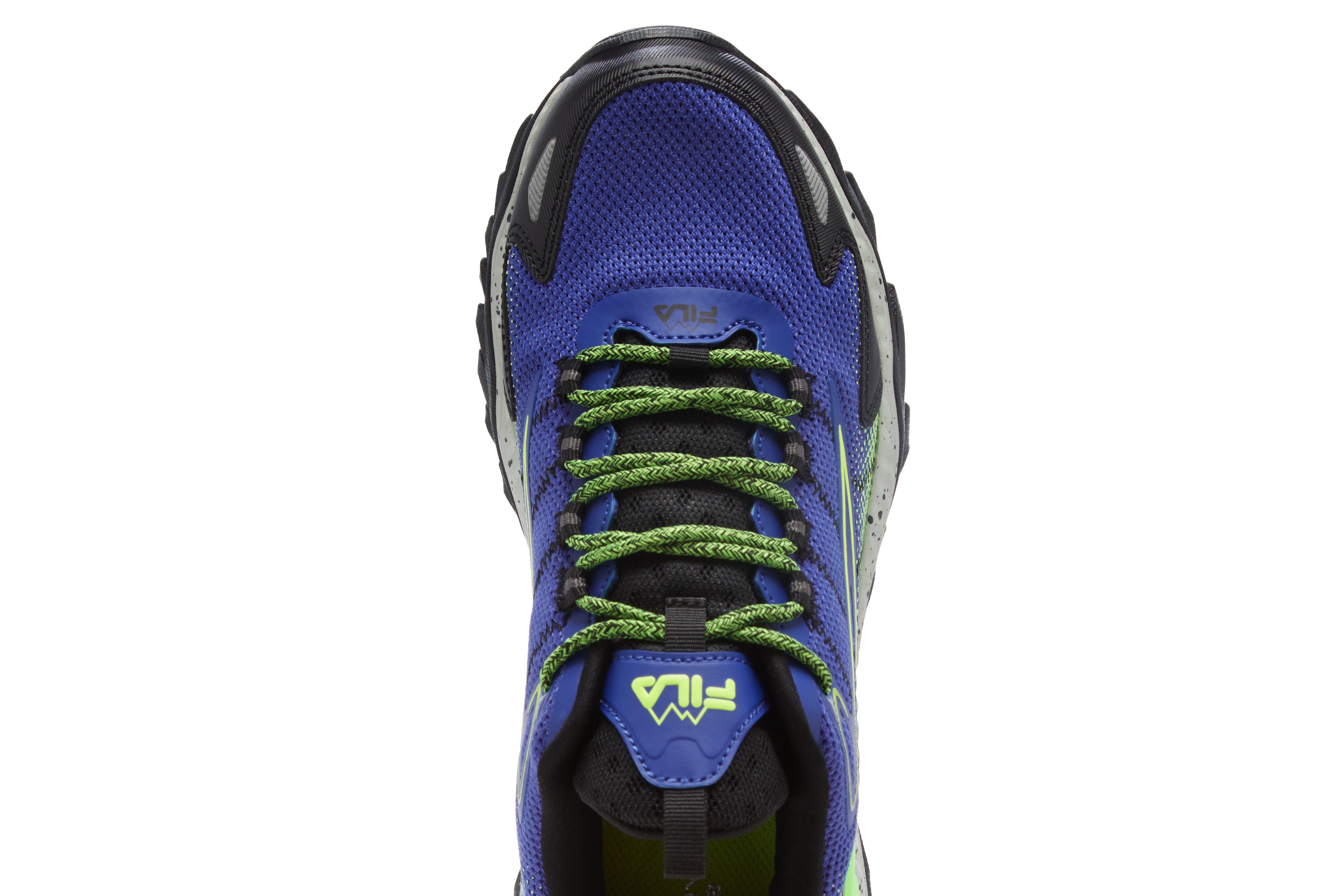 FILA MEN'S SANTIAGO ENERGIZED SHOES (BLUE/GREEN)