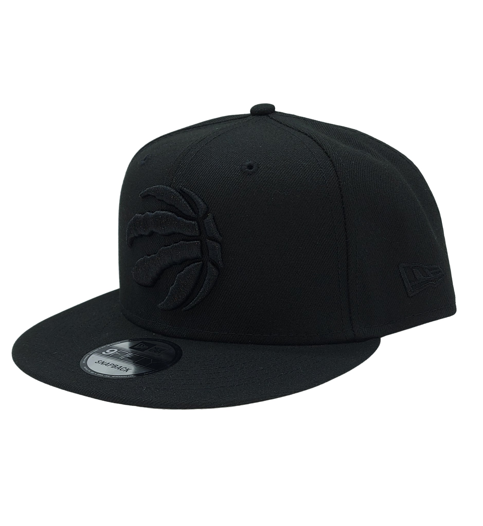 TORONTO RAPTORS BLACK ON BLACK SNAPBACK