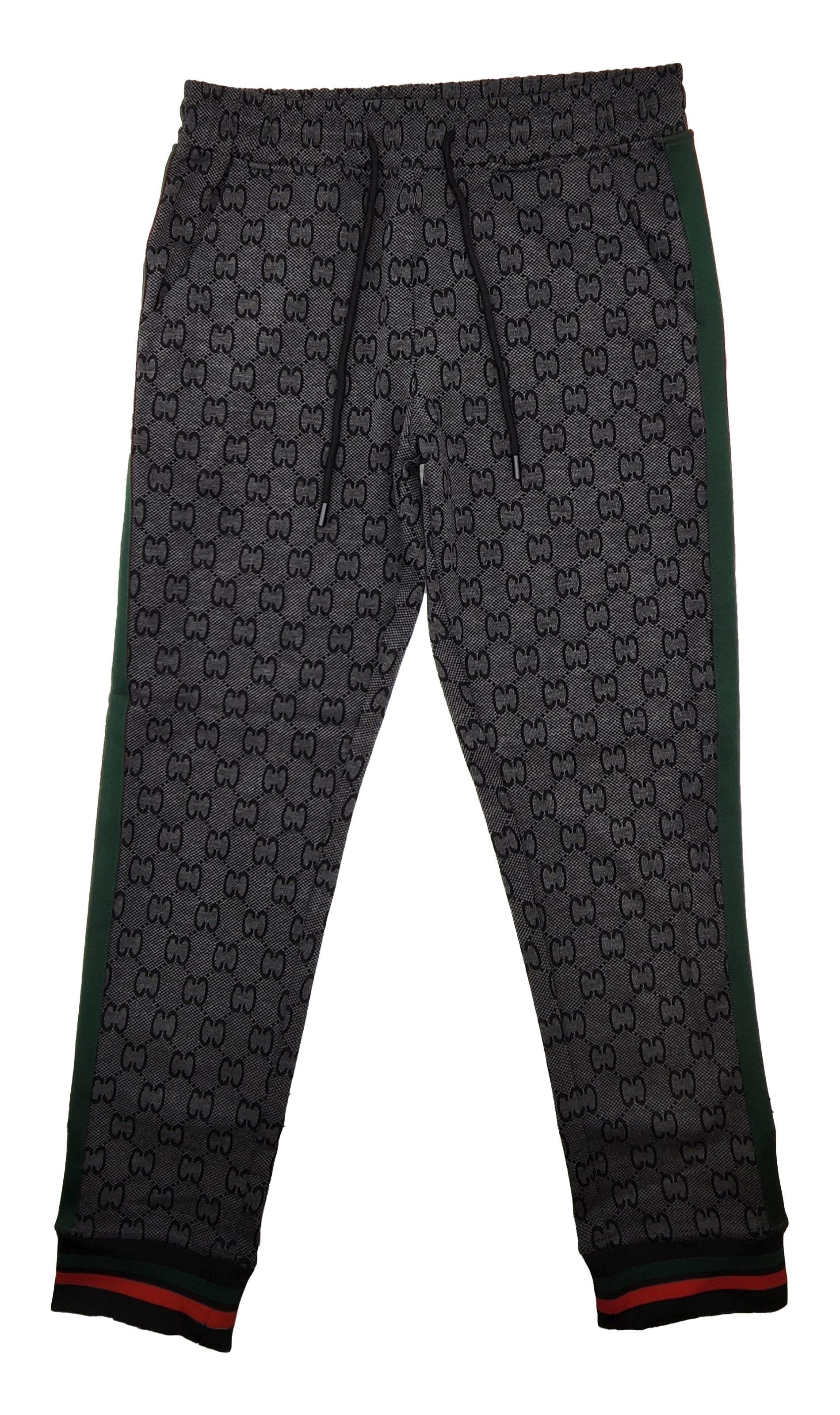 PAVINI 2PCS FANCY TRACKSET (DARK GREY TS-041)