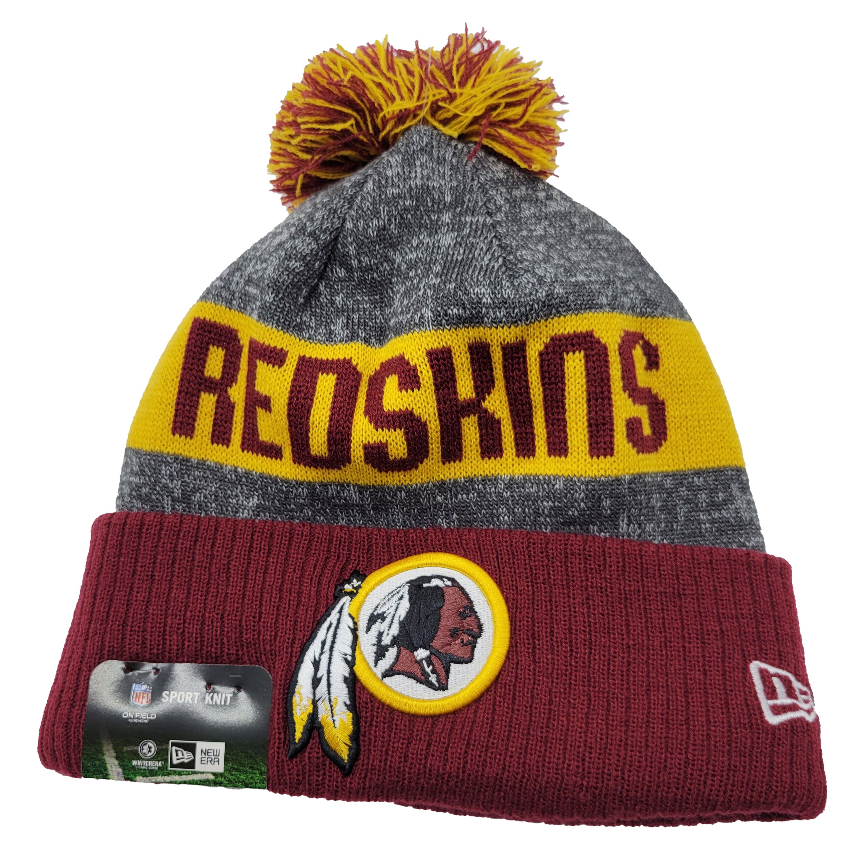 SPORT KNIT WASHINGTON REDSKINS TOQUES (11288996)