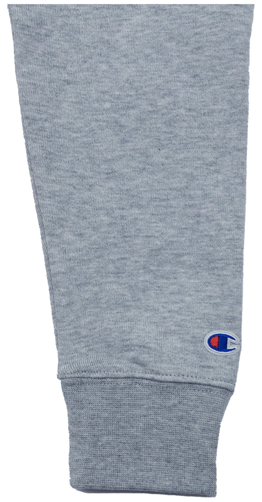 KIDS CHAMPION SCRIPT LOGO HOODIE(GREY)