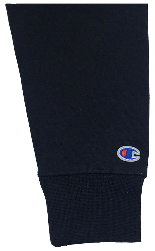 KIDS CHAMPION SCRIPT LOGO HOODIE(BLACK)