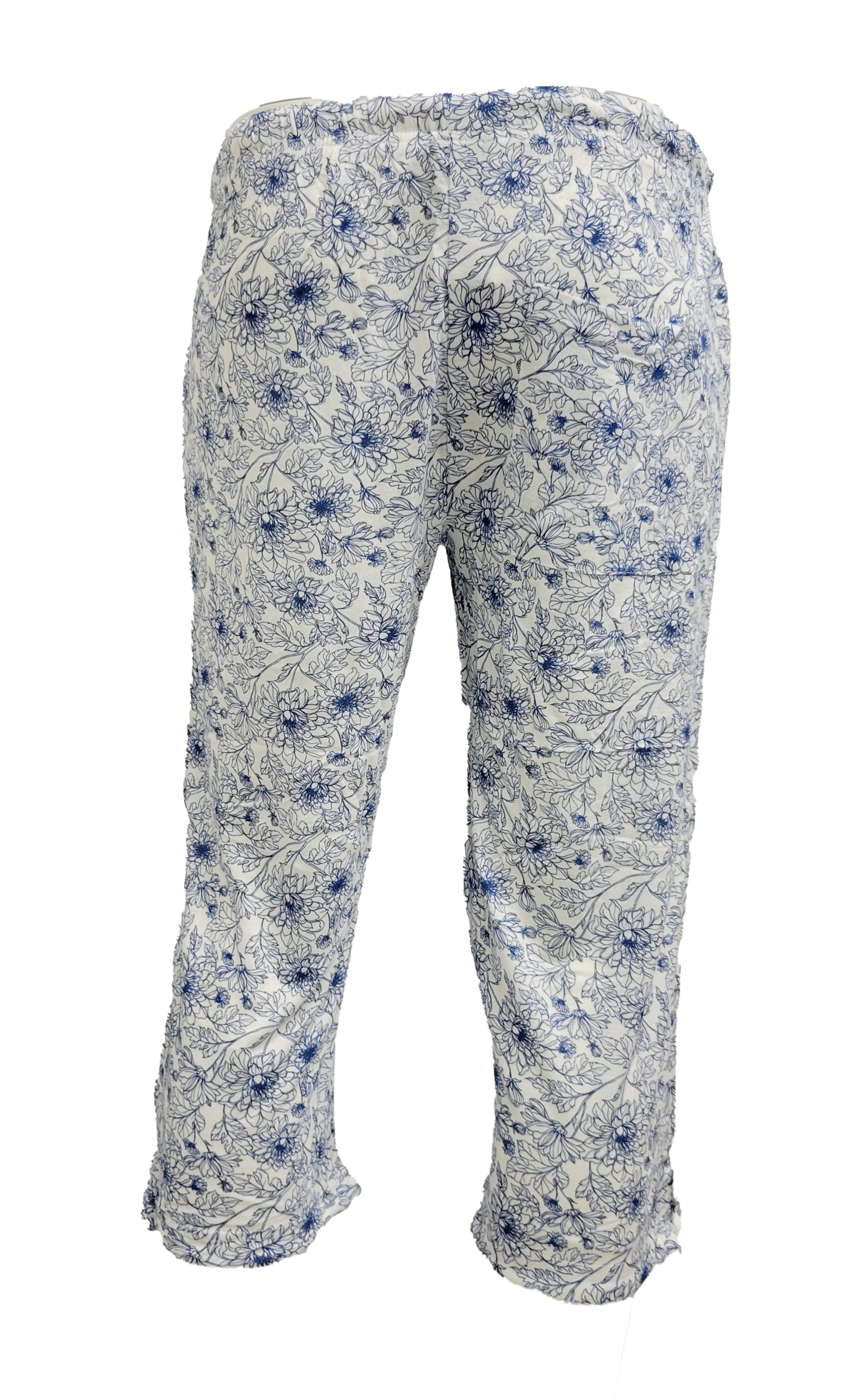 WOMEN FLORAL PRINT CAPRI