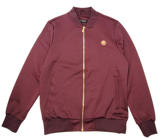 2 PCS FANCY MODERNO TRACKSUIT (BURGUNDY MJST-572)