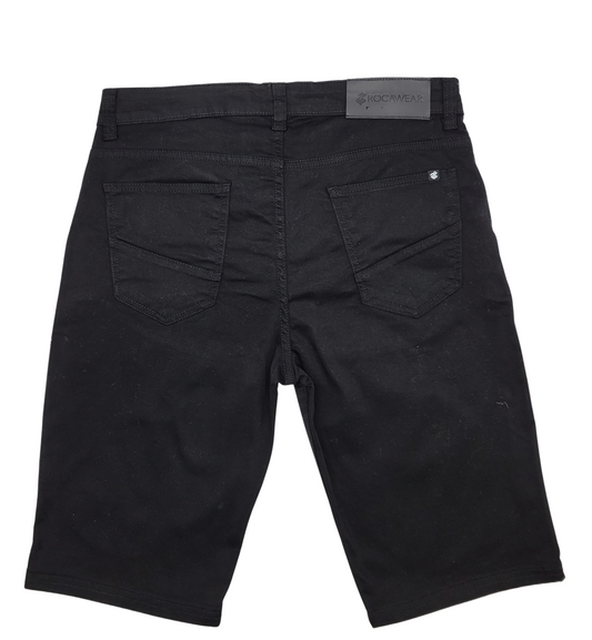 ROCAWEAR STRETCH DENIM SHORTS