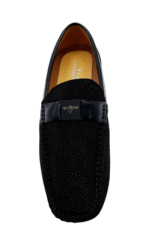 VIP CLASSIC FASHION MEN LOAFERS (BLACK)