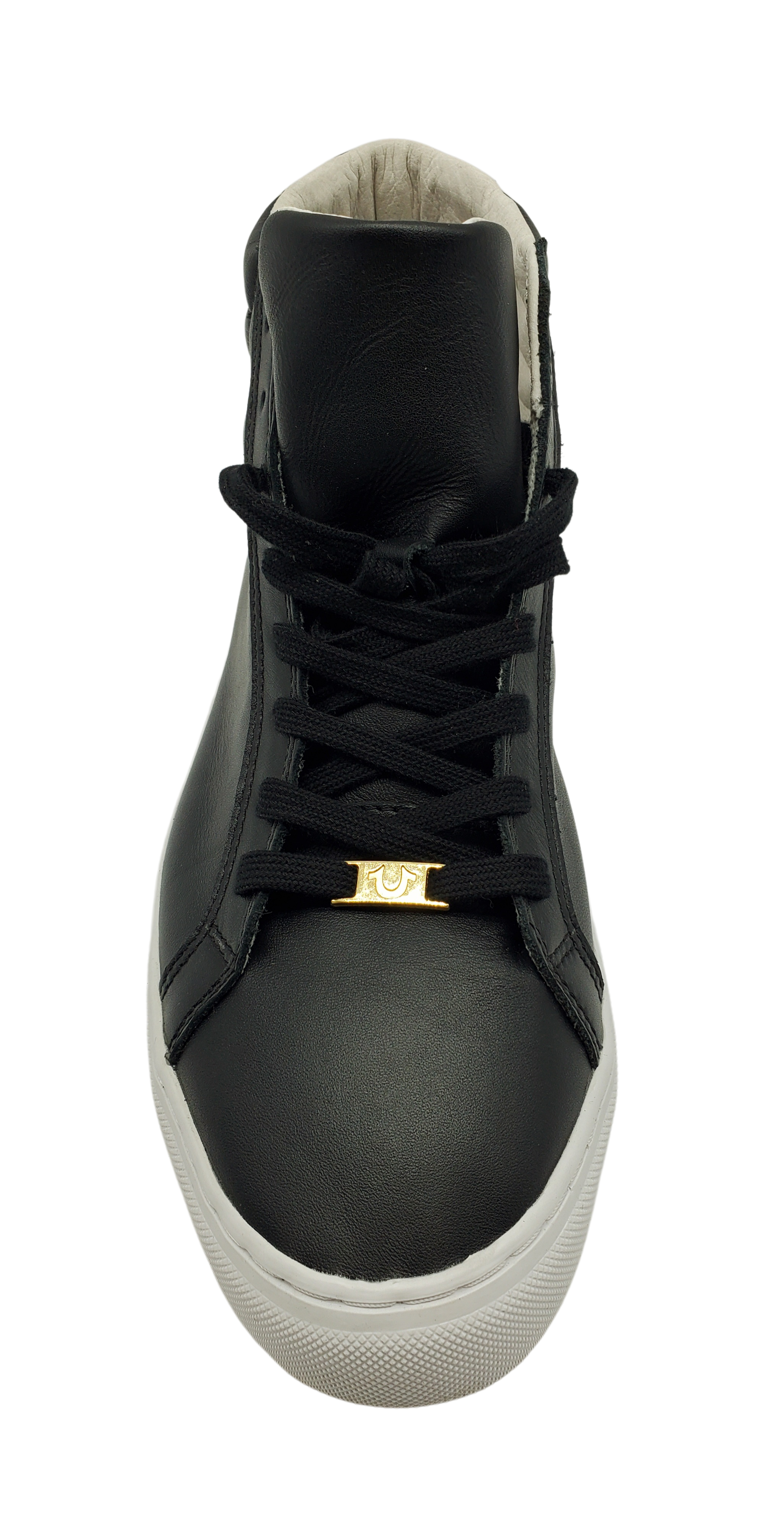 TRUE RELIGION LEATHER HIGH TOP SNEAKER
