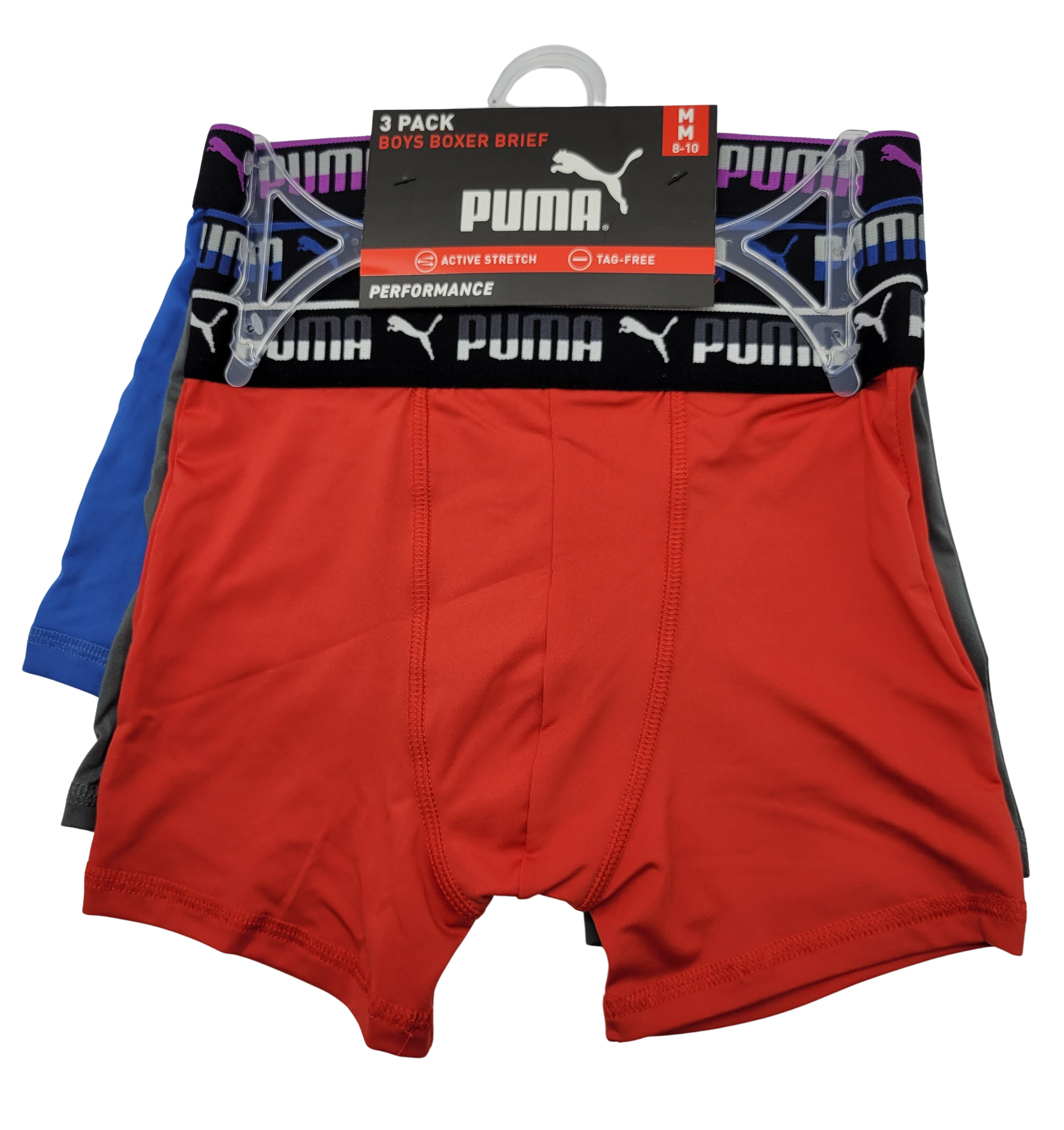Puma 3 pack boxer brief sales