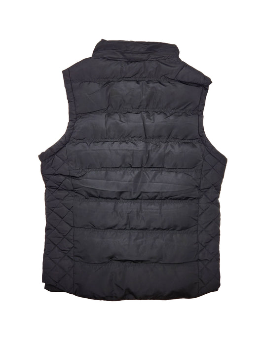 V.I.P. COLLECTION MEN'S FANCY VEST WITH DETACHABLE HOOD (BLACK)