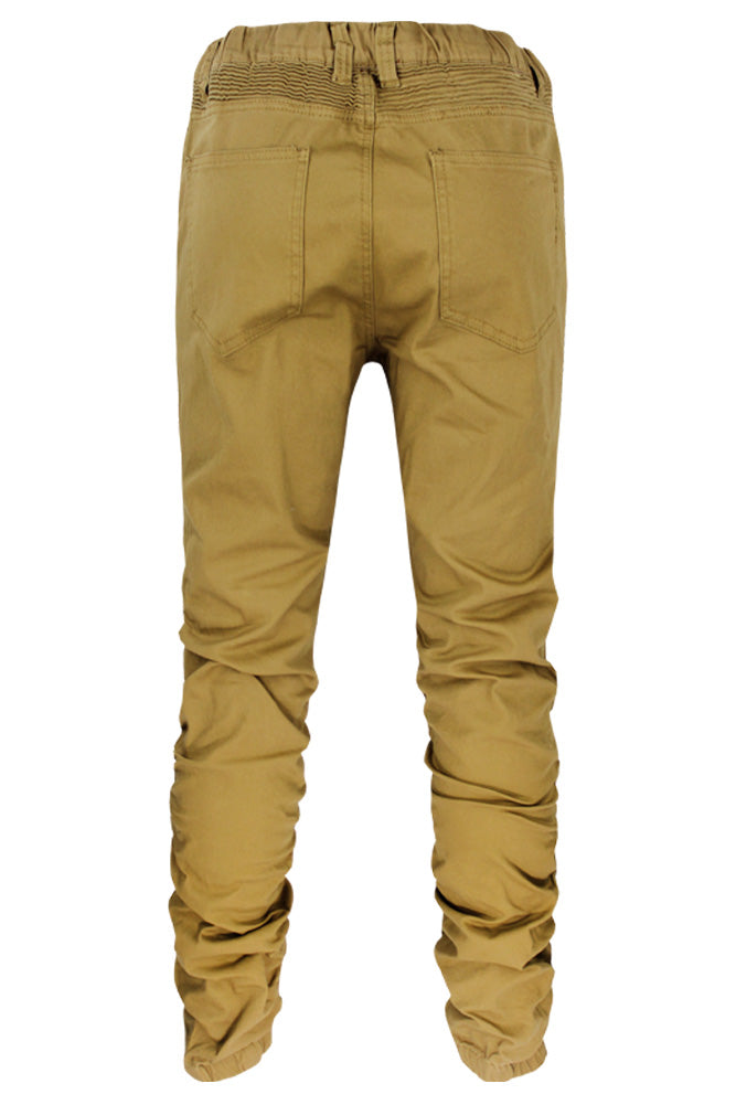 VICTORIOUS TWILL BUNGEE JOGGER (WHEAT)