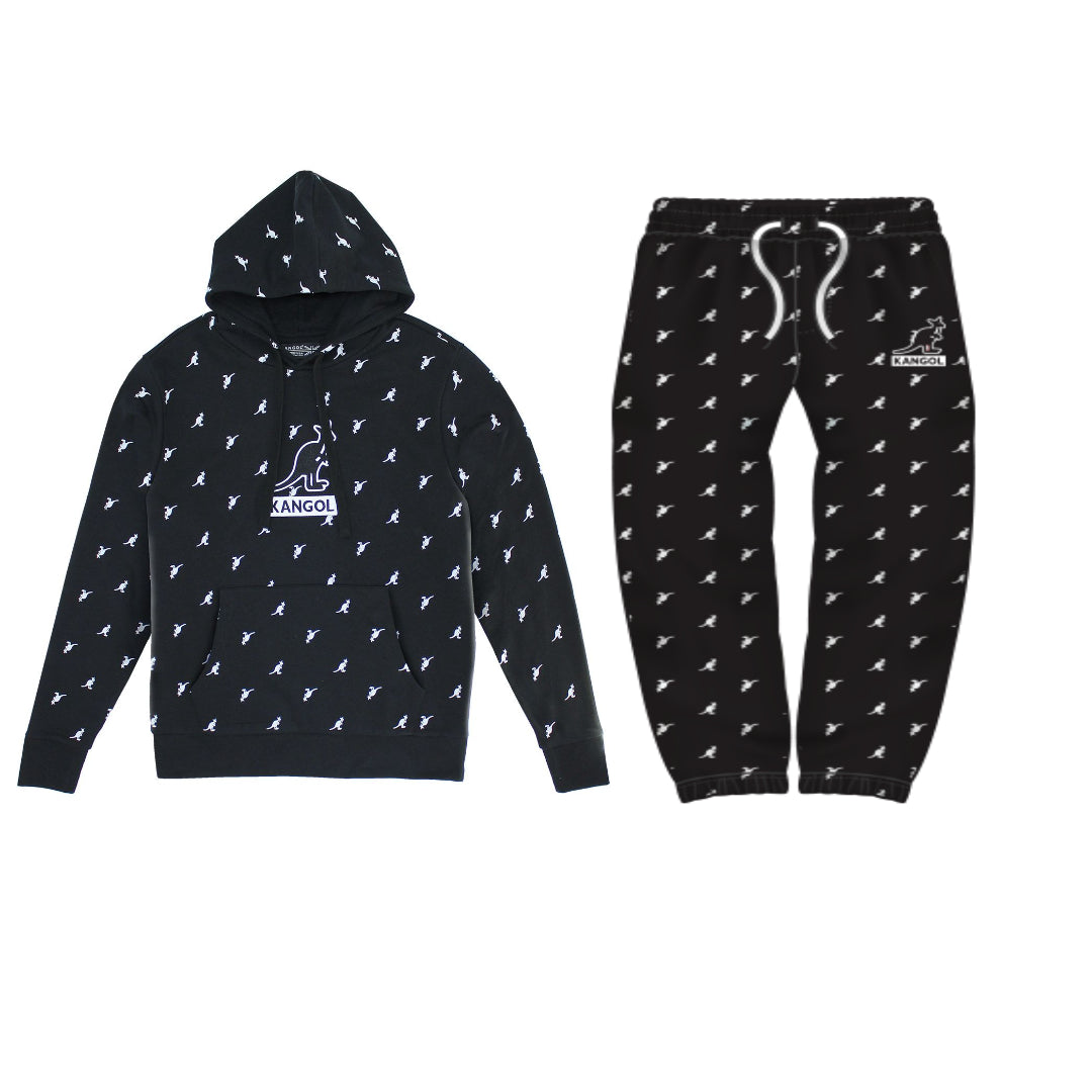 2 PCS KANGOL LOGO PRINT TRACKSET