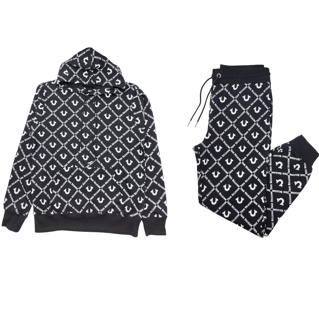 TRUE RELIGION ALL OVER 2PC TRACKSUITS