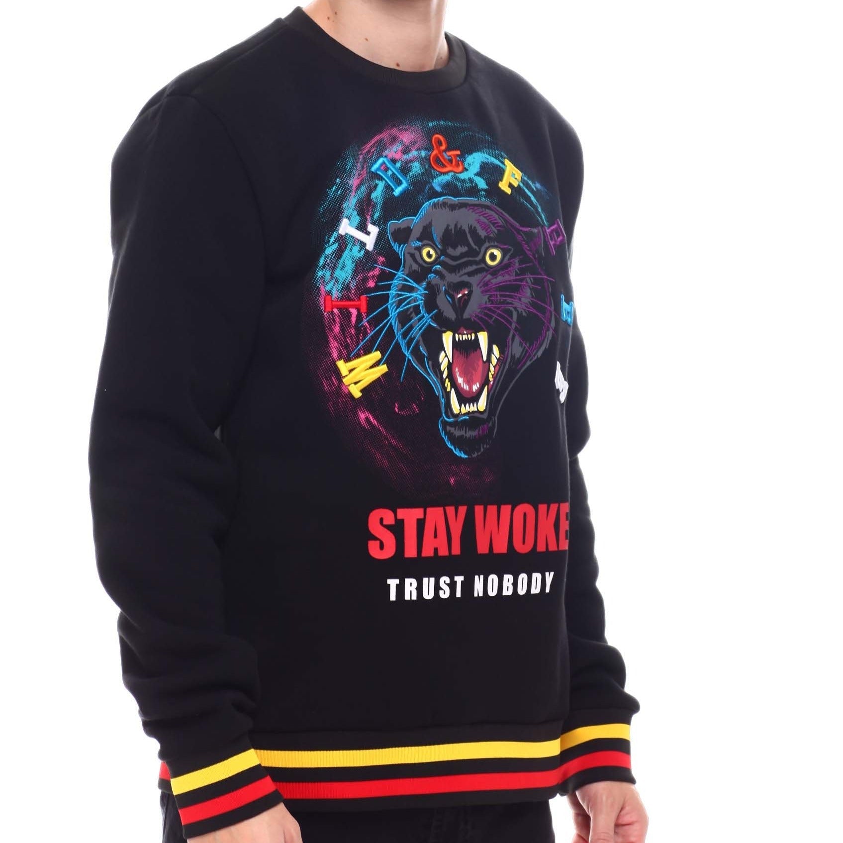KIDS STAY WOKE FLEECE TOP(SMALL- X-LARGE)