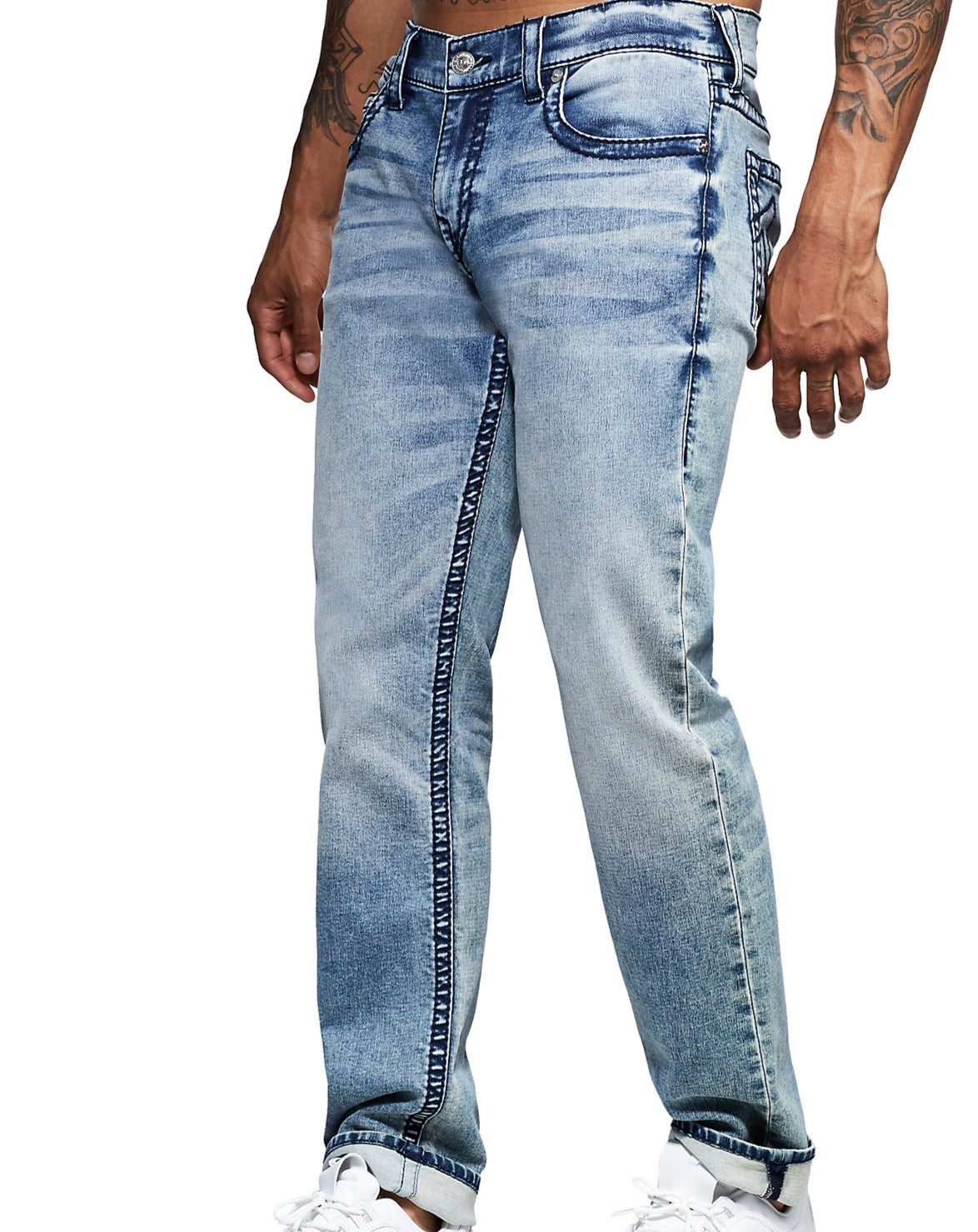 TRUE RELIGION GENO NO FLAP BIG T JEANS