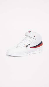 FILA KIDS VULC 13 HIGH TOP SHOES (Available in White/Navy and White Color)