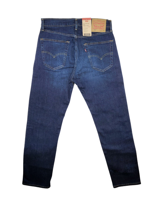LEVI'S MEN'S 505 REGULAR STRAIGHT JEANS (DARK BLUE)