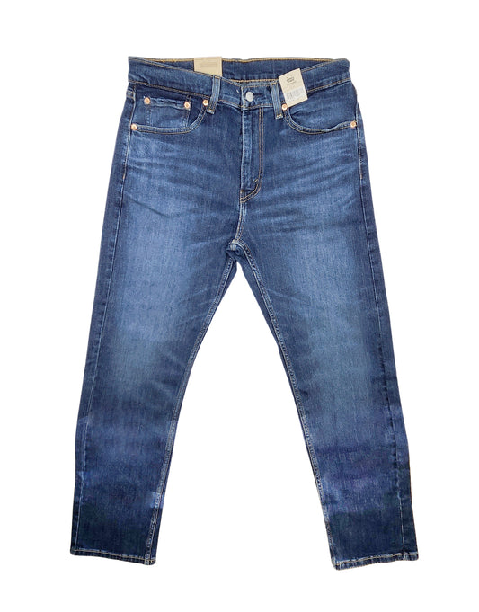 LEVI'S MEN'S 505 REGULAR STRAIGHT JEANS (BLUE)