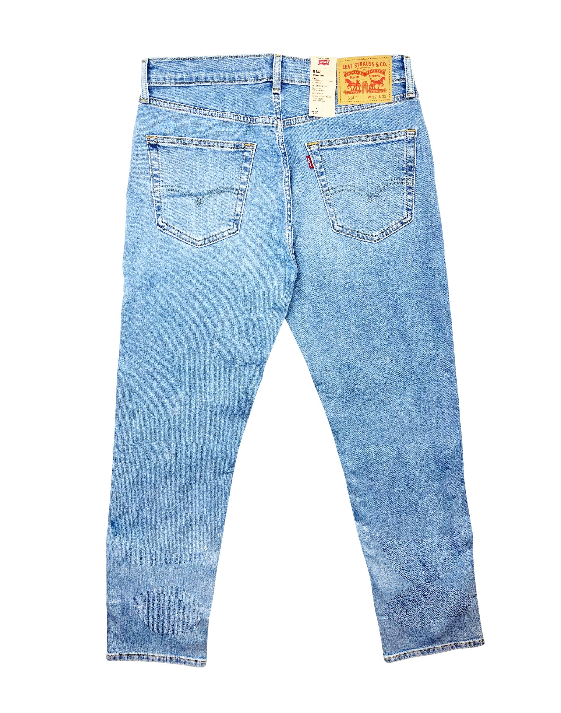 LEVI'S MEN'S 514 STRAIGHT JEANS (LIGHT BLUE)