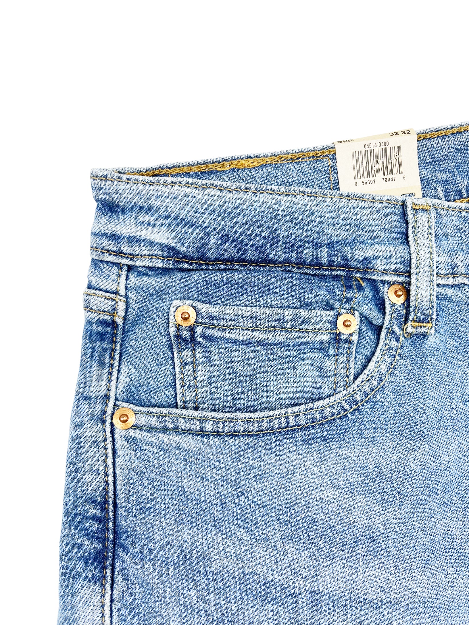 LEVI'S MEN'S 514 STRAIGHT JEANS (LIGHT BLUE)