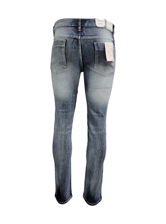 SOUTHPOLE MOTO JEANS (WASHED BLUE)